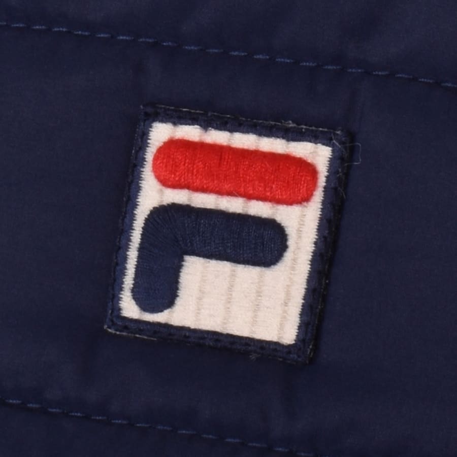 Fila Vintage Puffer Front Jacket Navy Mainline Menswear Ireland